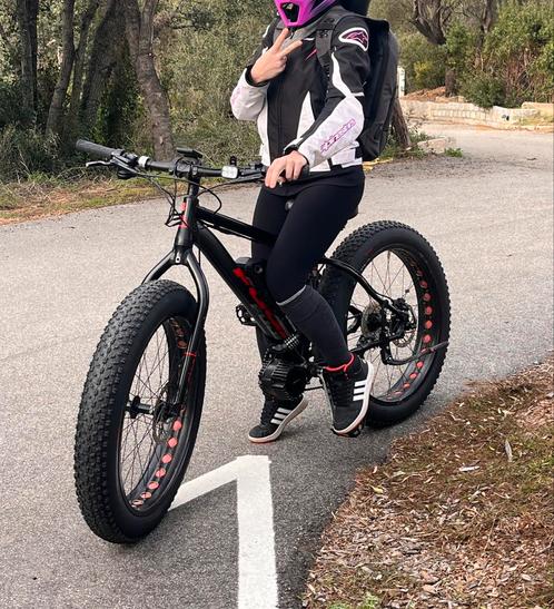 Vélo électrique FATBIKE de randonnée, Vélos & Vélomoteurs, Vélos | VTT & Mountainbikes, Utilisé, Hommes, Autres marques, 53 à 57 cm