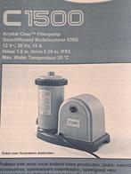 intex filterpomp C1500, 5678 l/u, Ophalen, Nieuw, Filter