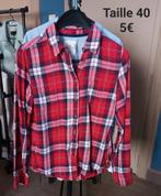Chemise rouge à carreaux femme taille 40 LO.G.G. H&M, Comme neuf, Taille 38/40 (M), H&M, Enlèvement
