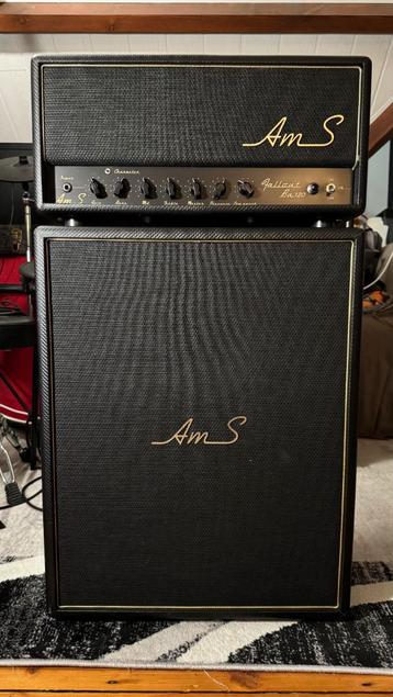 AmS Amplifiers Bass 120 Custom + 2x10 oversized beschikbaar voor biedingen