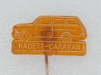 SP1712 Speld. Opel Kadett-Caravan oranje, Verzamelen, Gebruikt, Ophalen of Verzenden
