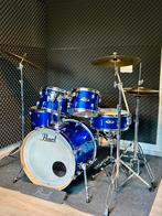 Pearl export met sabian bekkenset, Muziek en Instrumenten, Drumstellen en Slagwerk, Ophalen, Zo goed als nieuw, Pearl