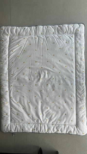 Parklegger van childhome - wit met gouden bolletjes beschikbaar voor biedingen