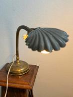 Art deco schelp lamp, Ophalen of Verzenden