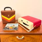 VINTAGE PLATENSPELER PLATENSLIKKER LESA MADY 2 1969 ROOD, Audio, Tv en Foto, Platenspelers, Overige merken, Gebruikt, Automatisch