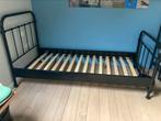Metalen kinderbed 90/200, Ophalen, Zo goed als nieuw, Matras