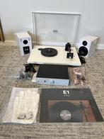Pro-Ject True Hifi Stereo Set E PHONO - Wit/Zilver/Wit, Audio, Tv en Foto, Platenspelers, Niet ingevuld, Nieuw, Niet ingevuld
