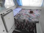 mooie kip luxe 390-koelkast,truma verwarming,rollo+tent-, Caravans en Kamperen, Caravans, Kip, Bedrijf, 750 - 1000 kg, Vast bed