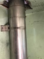 inox schouw/ ca 5/6 m, Ophalen, Gebruikt, Inox