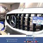 W205 C205 AMG VOORKOP WIT Mercedes C Klasse COMPLEET 2014-20, Auto-onderdelen, Carrosserie, Gebruikt, Ophalen of Verzenden, Bumper