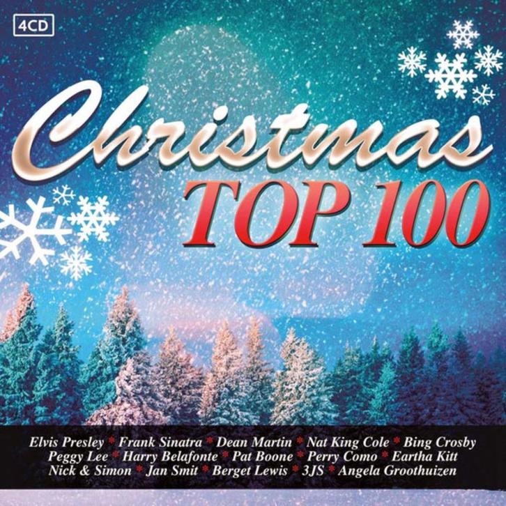 1228 - CHRISTMAS TOP 100 - 4CD/BOX - NIEUW, Cd's en Dvd's, Cd's | Kerst en Sinterklaas, Nieuw in verpakking, Kerst, Verzenden