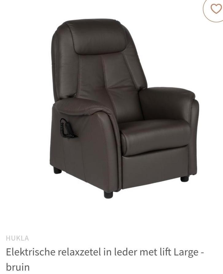 Relaxzetel hukla, Huis en Inrichting, Fauteuils, Zo goed als nieuw, Ophalen