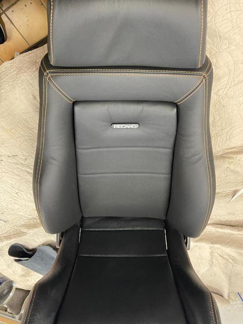 2 Sièges RECARO, Auto's, Oldtimers, Particulier, Overige merken, Zwart, Zwart, Leder, Ophalen