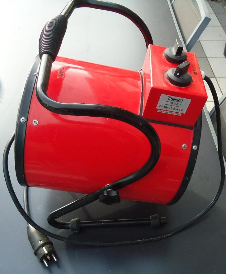 Blaasradiator Toolland (Perel), Doe-het-zelf en Bouw, Verwarming en Radiatoren, Zo goed als nieuw, Overige typen, Ophalen of Verzenden