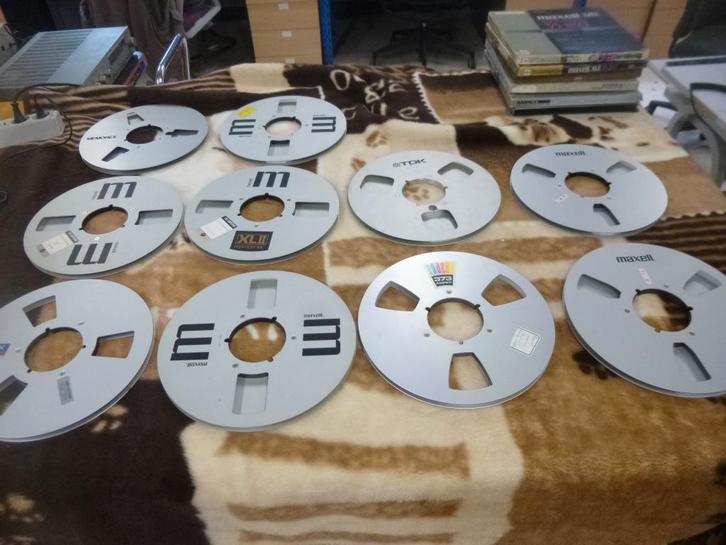 26 cm bandopnemer haspels, TV, Hi-fi & Vidéo, Enregistreurs audio, Pièce, Enlèvement