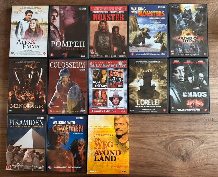 Verzameling DVD allerlei, Cd's en Dvd's, Dvd's | Tv en Series, Gebruikt, Ophalen of Verzenden