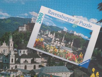 Puzzle 2000 stukjes Ravensburger, SALZBURG 98x75cm 8€