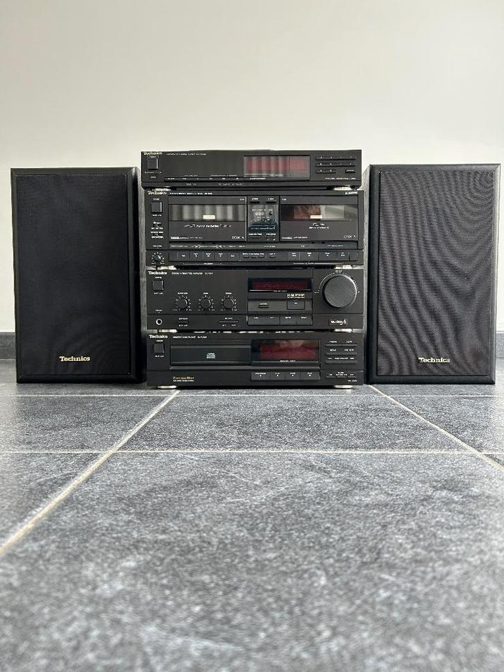 Technics stereo integrated, Audio, Tv en Foto, Radio's, Gebruikt, Radio, Met cd-speler, Ophalen