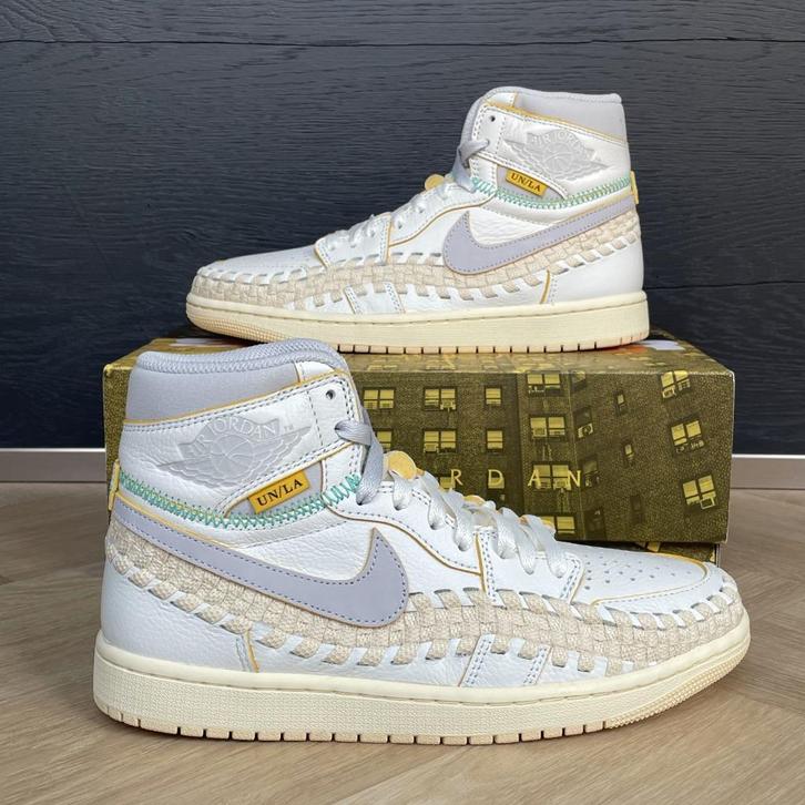 Jordan 1 High x UNION x Bephies Beauty Supply Woven maat 40, Kleding | Heren, Schoenen, Verzenden