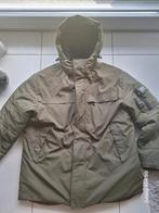 Mooie groene Petrol winterjas XL, Ophalen, Zo goed als nieuw, Maat 56/58 (XL)