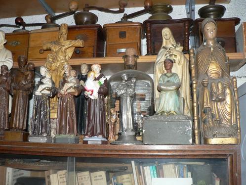 Heiligenbeelden oude, Antiquités & Art, Antiquités | Objets religieux, Enlèvement ou Envoi