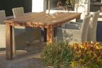 teak tafel bristol, Tuin en Terras, Ophalen, Zo goed als nieuw, Rechthoekig, Teakhout