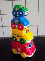 Fisher price; 4 activity autootjes waaronder brandweerauto.., Ophalen of Verzenden