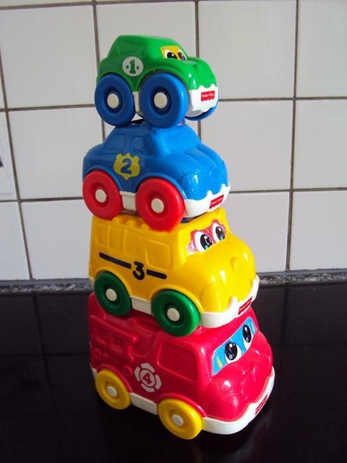 Fisher price; 4 activity autootjes waaronder brandweerauto.., Kinderen en Baby's, Speelgoed | Fisher-Price, Ophalen of Verzenden