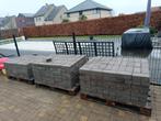 Grijze klinkers te koop, Jardin & Terrasse, Pavé & Dalles, Enlèvement, Briques, 10 m²² ou plus, Béton