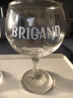 3 bierglazen Brigand, Ophalen of Verzenden, Zo goed als nieuw