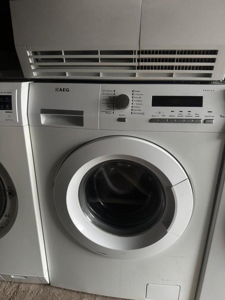 2 AEG WASMACHINE 8KG/7KG A+, Elektronische apparatuur, Wasmachines, Zo goed als nieuw, Ophalen