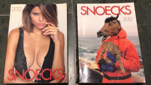 Snoecks 2012 unieke cover en klassieke cover samen, Antiquités & Art, Curiosités & Brocante, Enlèvement ou Envoi