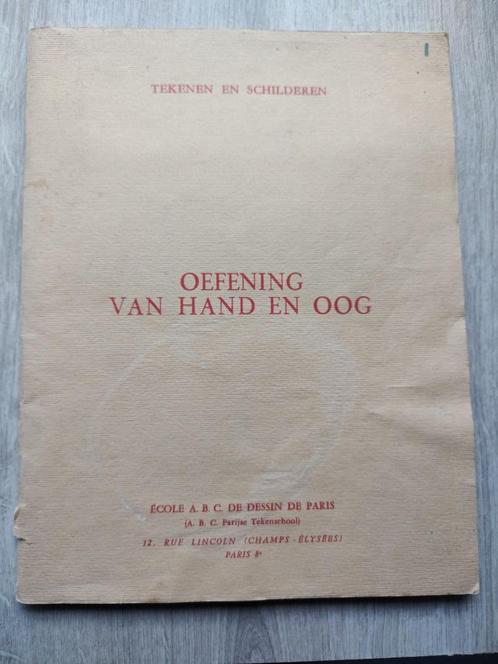 Ecole A.B.C. de Dessin de Paris (ndl), Boeken, Kunst en Cultuur | Beeldend, Gelezen, Schilder- en Tekenkunst, Ophalen of Verzenden