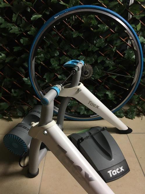 Tacx Vortex T2180 + wiel en toebehoren, Sport en Fitness, Wielrennen, Zo goed als nieuw, Ophalen