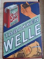 Bord tabak WELLE  METAAL PLAAT OP 20 OP 30 CM, Ophalen of Verzenden