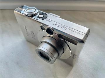 Fototoestel Canon Ixus 40 digital (defect) beschikbaar voor biedingen