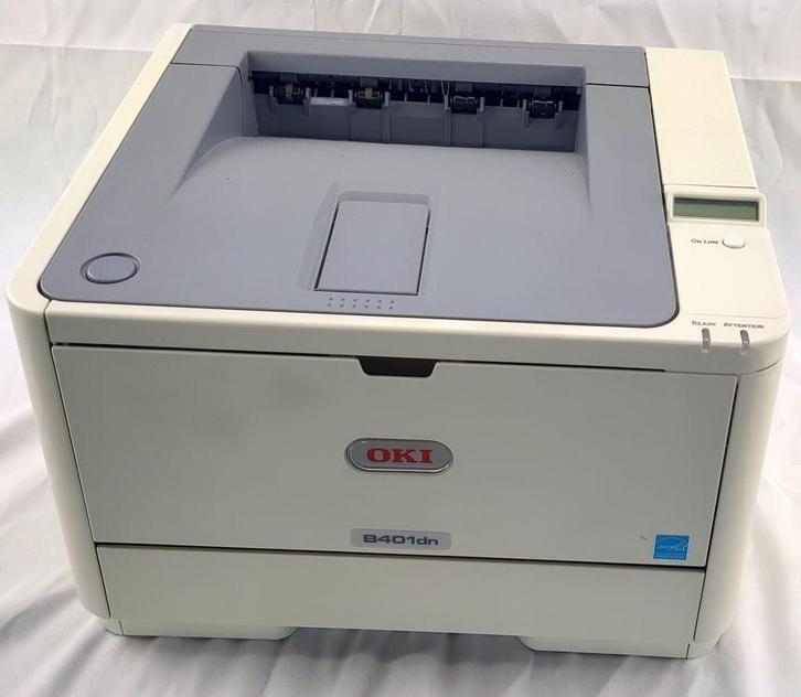 Zwart-Wit Laserprinter OKI B401dn, Computers en Software, Printers, Gebruikt, Printer, Laserprinter, Zwart-en-wit printen, Ophalen of Verzenden