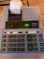 Elektrische rekenmachine met printfunctie en  7 papierrollen, Verzamelen, Elektronische Apparatuur, Computers en Rekenmachines