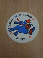 Carnaval Aalst sticker Arend 1992, Ophalen of Verzenden