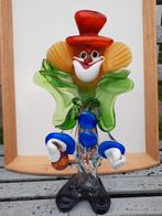 murano clown glas met fles zgst, Antiek en Kunst, Ophalen of Verzenden