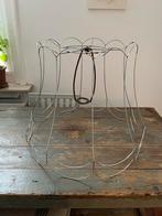 VINTAGE FRAME LAMPENKAP GRANNY MODEL GROOT LAMP, Ophalen of Verzenden, Zo goed als nieuw, 25 tot 50 cm
