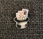 PIN - KAARTEN - KAARTSPEL - GOOCHELEN, Verzenden, Gebruikt, Overige onderwerpen, Speldje of Pin