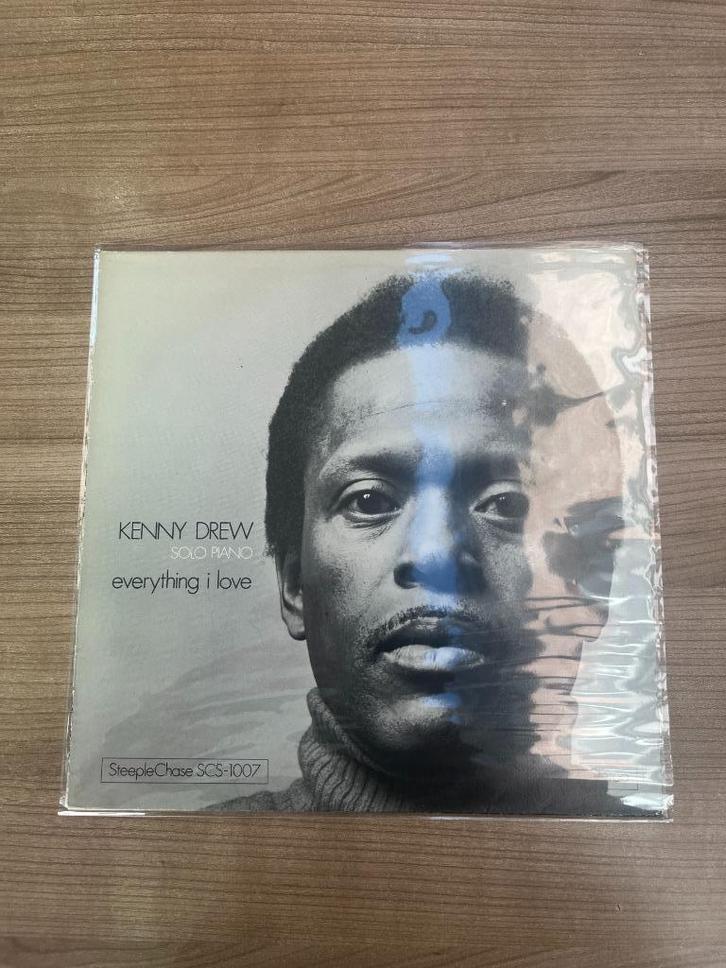 KENNY DREW SOLO PIANO - EVERYTHING I LOVE (STEEPLECHASE), Cd's en Dvd's, Vinyl | Jazz en Blues, Gebruikt, Jazz, 1960 tot 1980