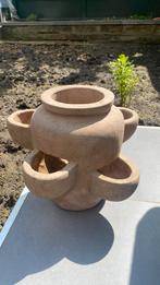 Ancienne Jarre vase avec 5 poche pour jardin, Comme neuf