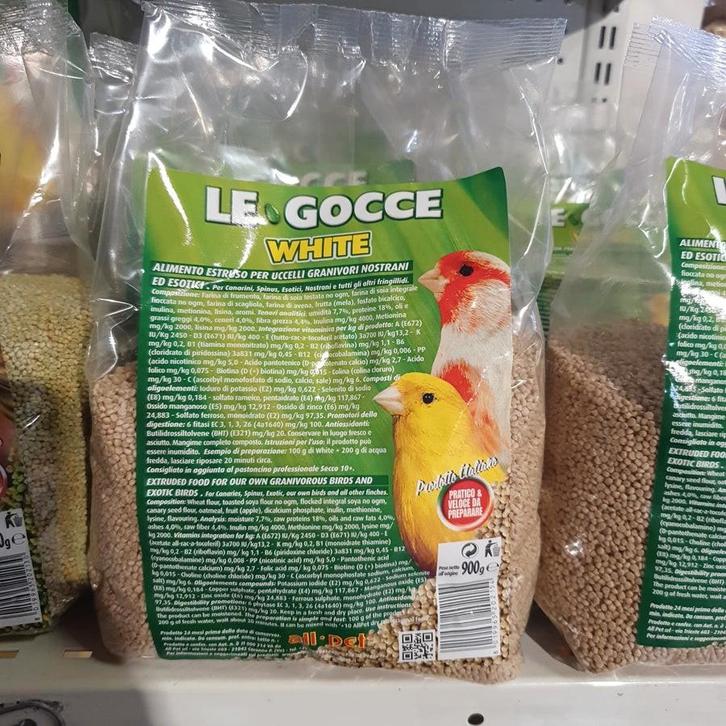 Le Gocce White 900 gram ( kiemzaad vervanger ) - All Pet, Dieren en Toebehoren, Vogels | Toebehoren, Ophalen