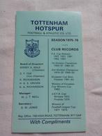 Tottenham Hotspur season 1975-76, Enlèvement ou Envoi, Comme neuf, Livre ou Revue