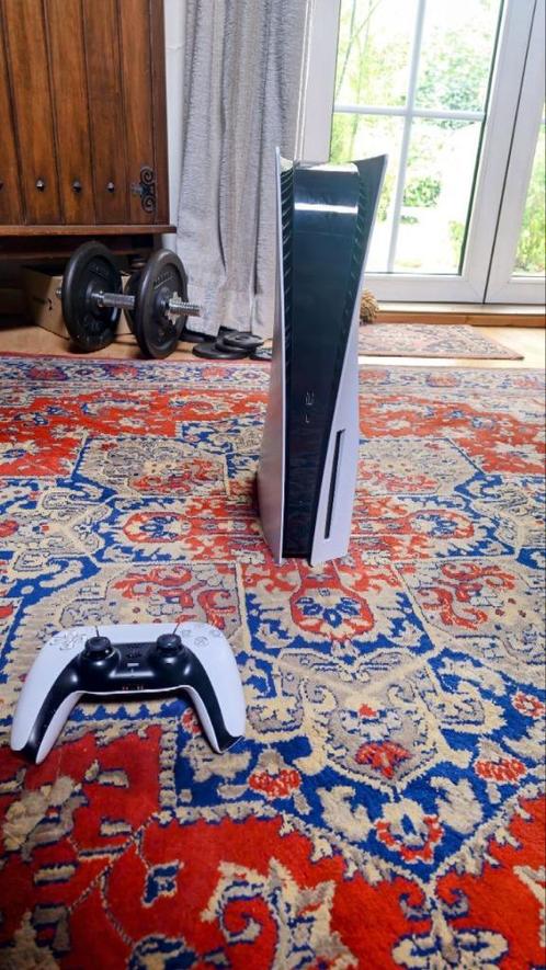 PS 5 + 1 Controller + FC 25, Games en Spelcomputers, Spelcomputers | Sony PlayStation 5, Zo goed als nieuw, Playstation 5, Ophalen