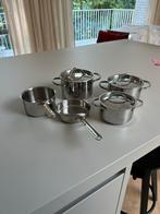 5-delige pannenset - resto by Demeyere, Huis en Inrichting, Keuken | Potten en Pannen, Ophalen, Zo goed als nieuw, Pannenset
