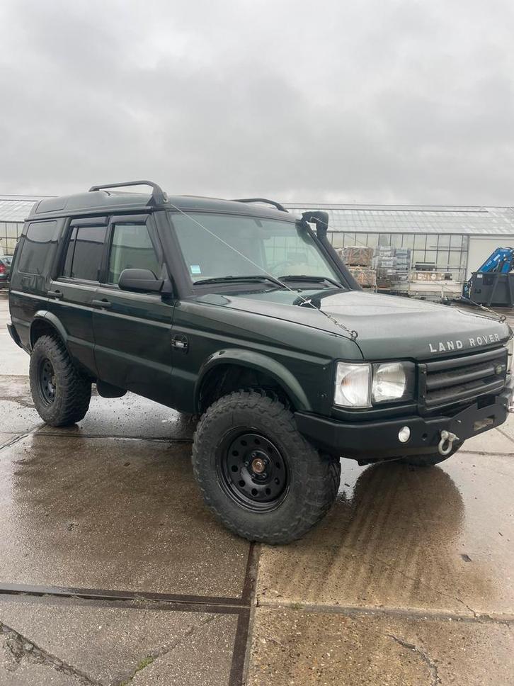 Land Rover discovery 2 td5, Auto's, Land Rover, Particulier, Discovery, Diesel, Automaat, Groen, Leder, Vierwielaandrijving, Ophalen