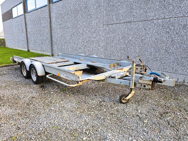 Valcke autotransporter aanhanger incl BTW !!!!, Autos : Divers, Remorques, Utilisé, Enlèvement